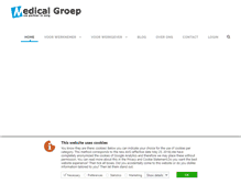 Tablet Screenshot of medicalgroep.nl